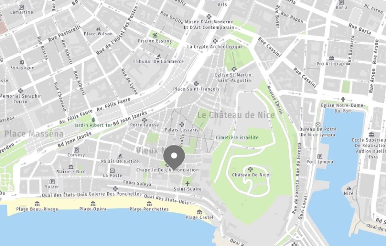 Aparthotel Riviera - Barillerie 12 - Vieille Ville 1Mn Plage - Appartement 2 Pieces Ac Νίκαια Εξωτερικό φωτογραφία