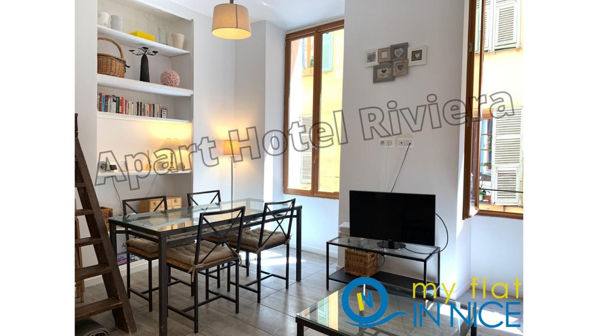 Aparthotel Riviera - Barillerie 12 - Vieille Ville 1Mn Plage - Appartement 2 Pieces Ac Νίκαια Εξωτερικό φωτογραφία
